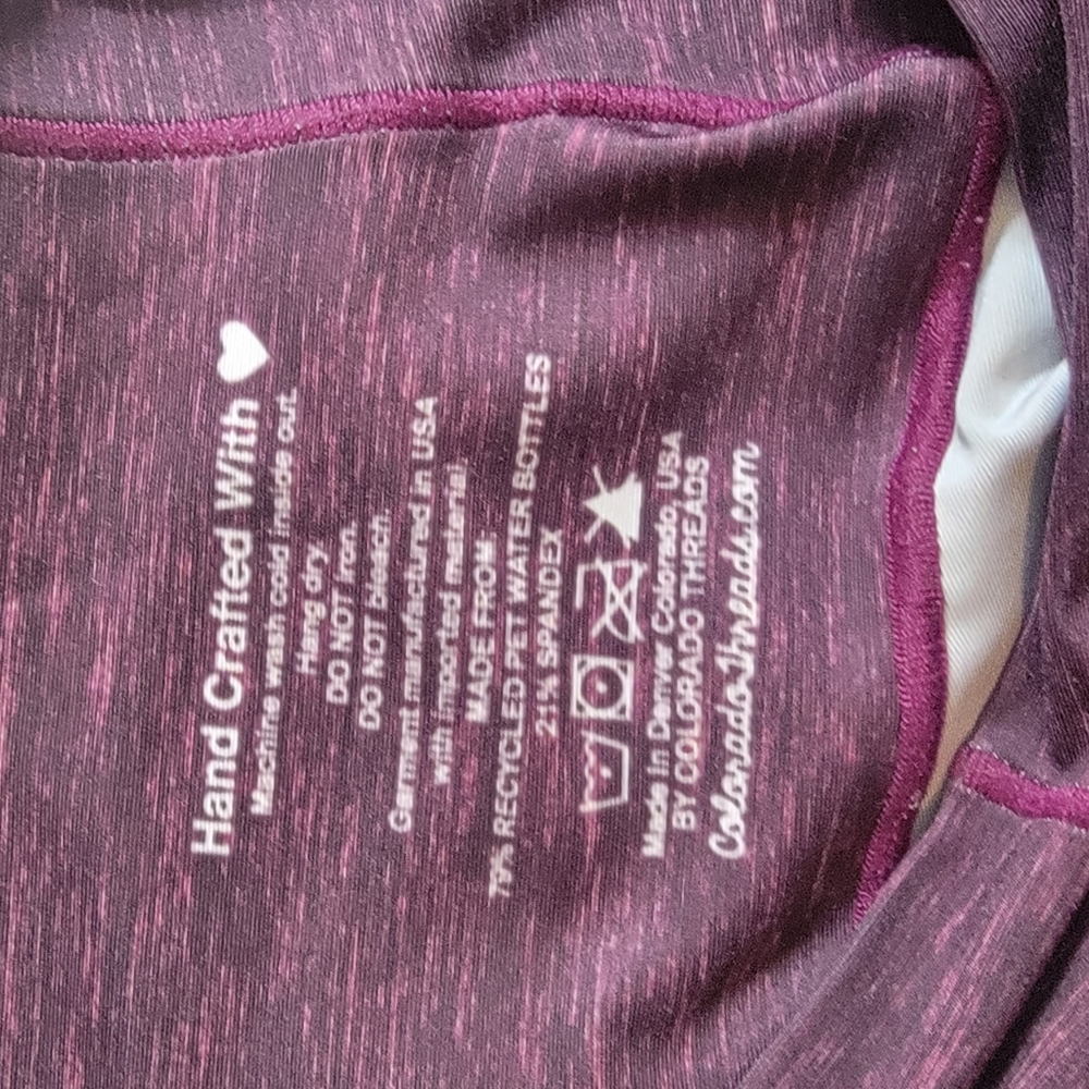 Colorado Threads, Native Style, Cranberry, Size Small - Picture 4 of 7